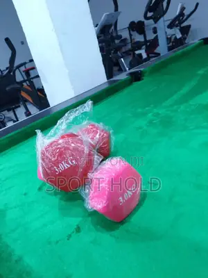 Colorful 3kg Aerobic Dumbbells