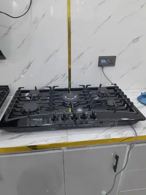 5 Burners Inbuilt Gas Cooker Top