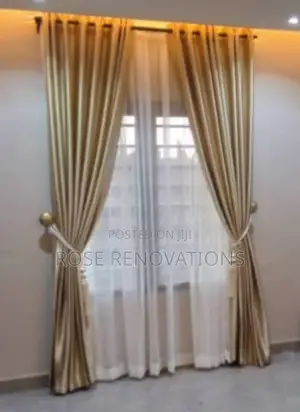 Cream Colored Turkish Curtains 4800 Per Yard