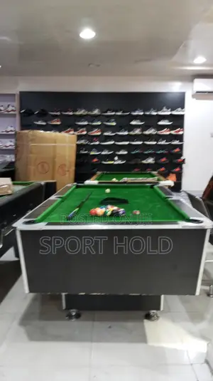 Wood Top Low-Cost Snooker Table