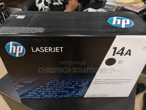 HP 14A Black Original Laserjet Toner Cartridge, CF214A