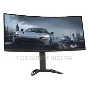 Lenovo G34w-30 34" Ultrawide QHD Curved Gaming Monitor With