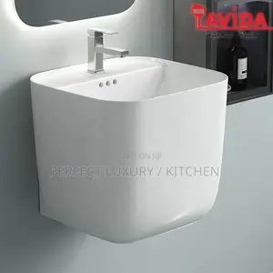 White Wall Hang Basin