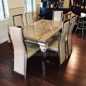 High Quality Executive Marble Dinning Set