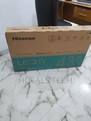 The Hisense 43 Inches LED TV - Hdmi,Uhd,Usb,Dolby 