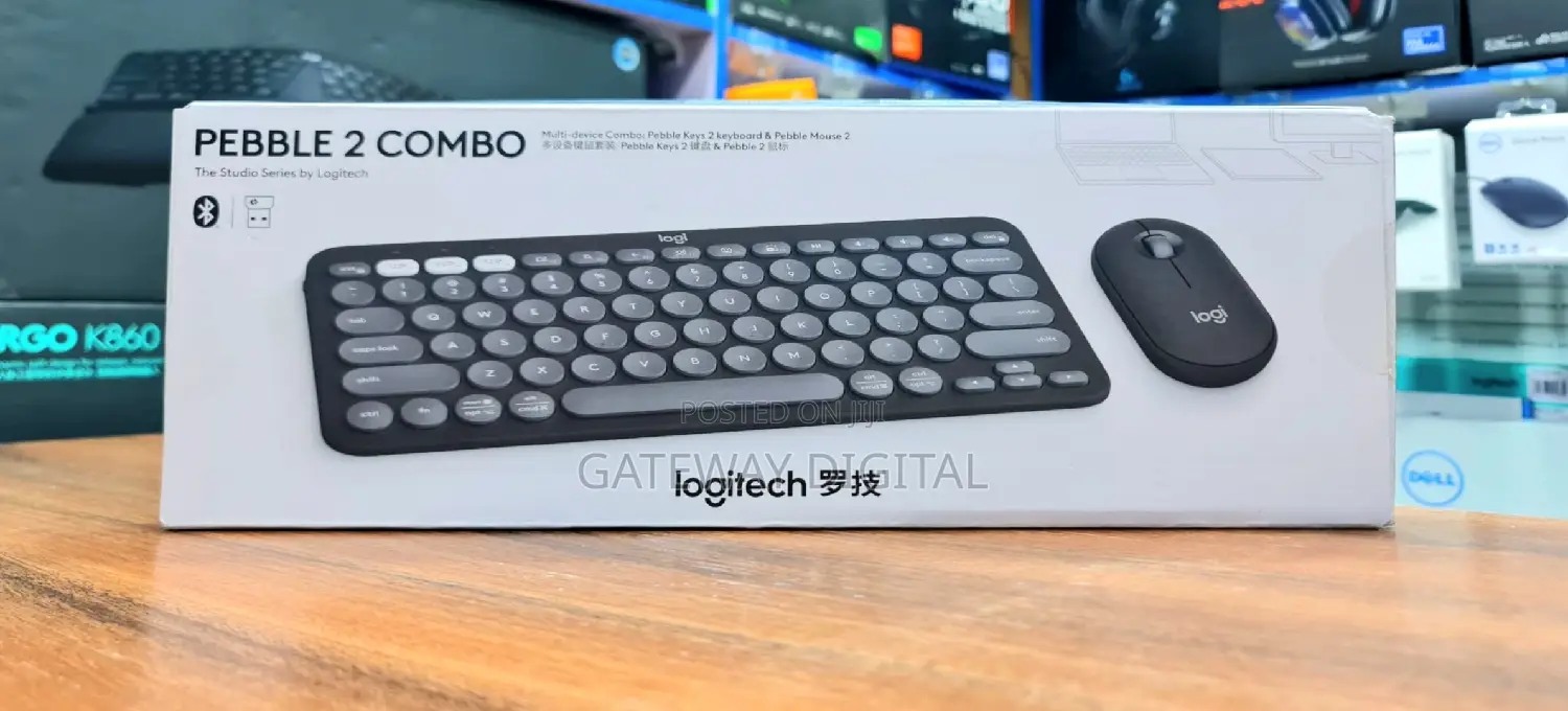 Logitech Pebble 2 Combo, Wireless Keyboard and Mouse