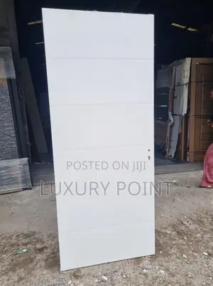 3ft White Wooden Door