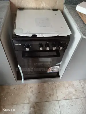 Bruhm Gas Cooker 3 Gas 1 Electric