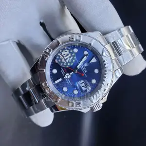 Original Rolex Oyster Perpetual Date Blue Dail Silver Watch