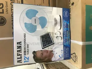 Alfana 12” 3in1rechargeable Table Fan