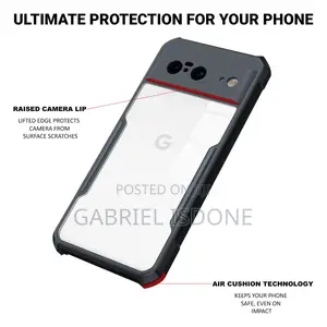 Xundd Crystal Clear Air Bag Case for Google Pixel 6a to 8pro