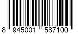 Barcodes UPC EAN Numbers