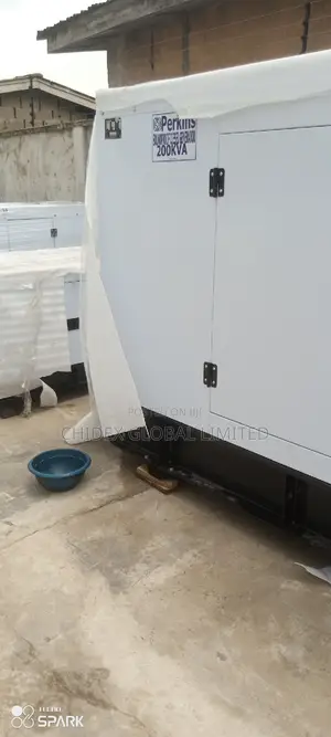 200kva Perkins Soundproof Diesel Generators 100% Copper Coil