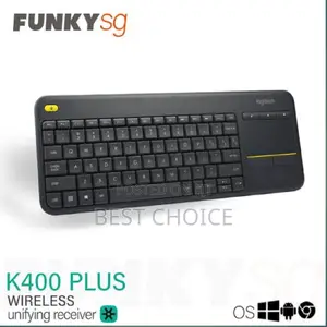 Logitech Plus Touchpad Keyboard for TV Connected PC