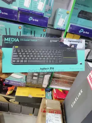 Logitech Plus Touchpad Keyboard for TV Connected PC