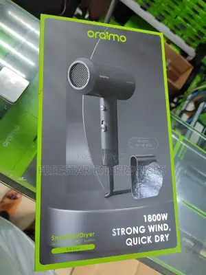 Oraimo Smart Hair Dryer. 1800W. Oraimo Hair Dryer 1800W.