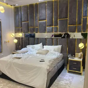 Wall _ Wall Padded Bedframe.