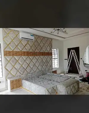 Wall _ Wall Standard Padded Bedframe.