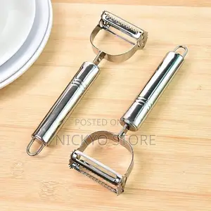 2-in-1 Stainless Steel Julienne Peeler Tool