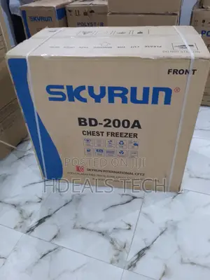 Fast Freezing Skyrun Bd-200a Chest Freezer | 200 Litres