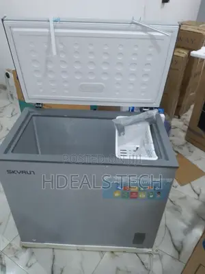 Durable Skyrun BD-200A 200-Liters Chest Freezer Grey