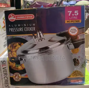 Crownstar Pressure Cooker 7.5ltrs