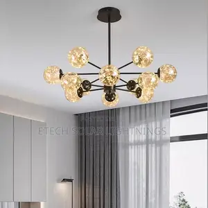 Luxury Led Living Room Bedroom Home Nordic Chandelier Light