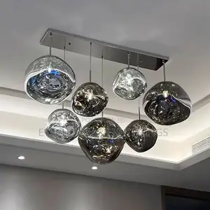 New Modern Nordic Glass Dining Room Kitchen Chandelier Light