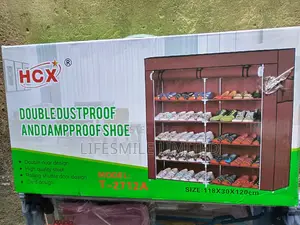 2 Compartment 6 Layers Shoe Rack