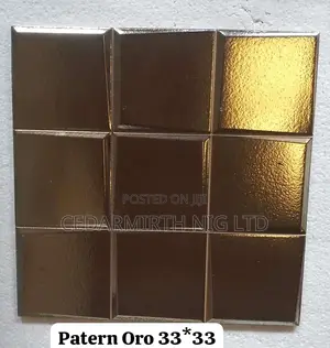 Gold Wall Tile 33x33
