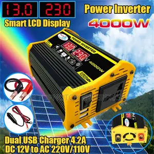 4000W Inverter: Reliable Power Conversion (12V to 220V)