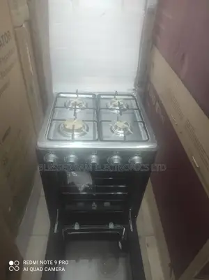 SONIK Standing 4 Burner Gas Cooker Automatic With Oven 2yrs