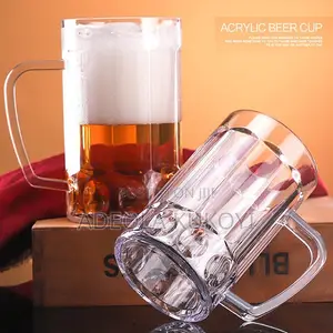 Acrylic Beer Mug With Handle