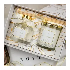 Reed Diffuser + Scented Candle Set