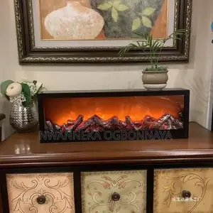 Decorative Fireplace Lamp With Remote Control
