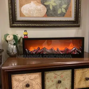 Decorative Fireplace Lamp With Remote Control