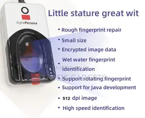 Digitalpersona USB Biometric Scanner Fingerprint Reader