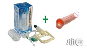 Penis Enlargement Pump Reusable Penis Extender Condom