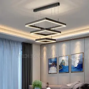 Modern Ring Led Living Room Bedroom Chandelier Light