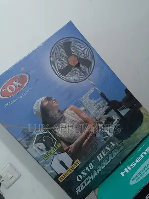 Brand New HEXA Rechargeable Fan