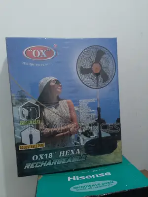 Sturdy and Durable Rechargeable Fan With Remote