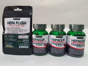 Hepacur Hepatitis + Hepa Flush:Support Health Liver Function