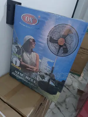 Low-Noise Hexa Standing Rechargeable Fan