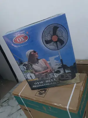 Powerful OX Rechargeable Fan With Remote