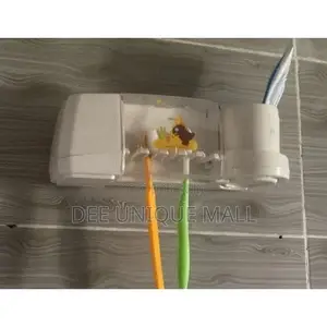 Wall Mounted Toothbrush and Toothpaste Holder