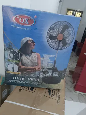 Rechargeable 3 Speed Choice Fan With Remote Control