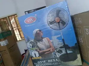 Rechargeable Automatic Rechargeable Standing Ox Fan