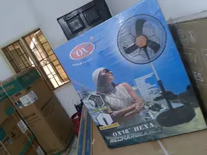 Rechargeable Automatic Rechargeable Standing Ox Fan