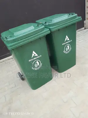 240 Litres Agiville Waste Bin Wheeler.