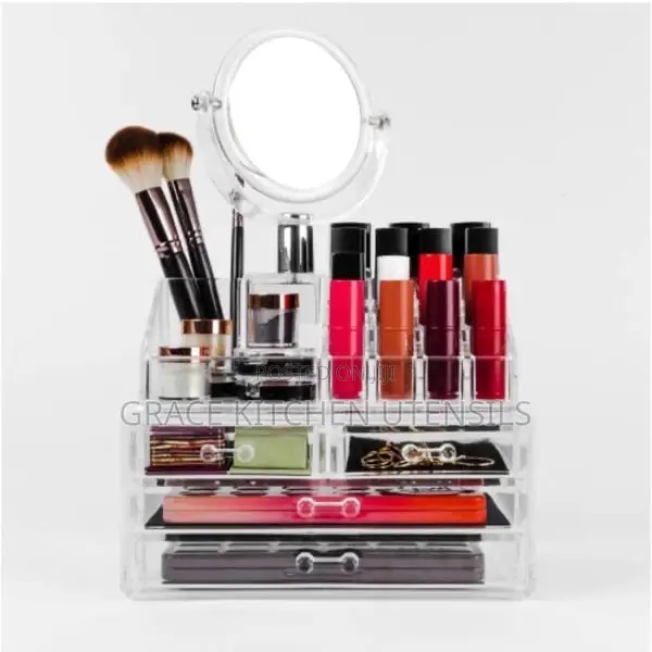 Carmen Cosmetics Organizer With Mirror